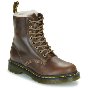 Dr. Martens  1460 SERENA DARK KAKHI ORLEANS  Marrone -  Stivaletti Donna