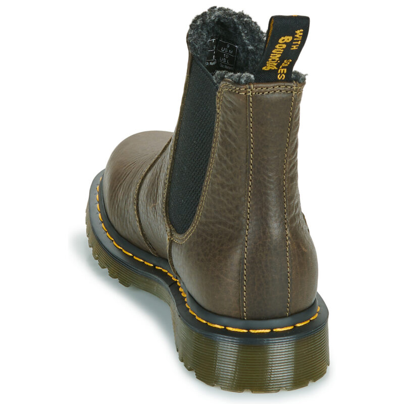 Dr. Martens 2976 DMS OLIVE GRIZZLY Marrone Stivaletti Donna - 5