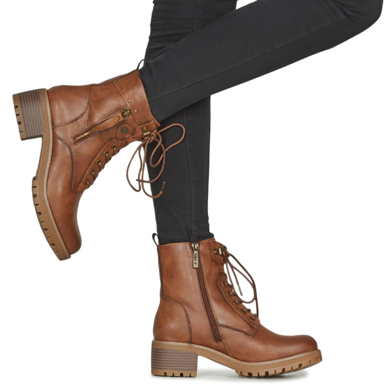 Refresh 172241-CAMEL Marrone Stivaletti Donna - 8