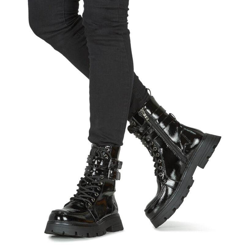 Kaporal SHAWA Schwarz Stiefeletten Damen - 8