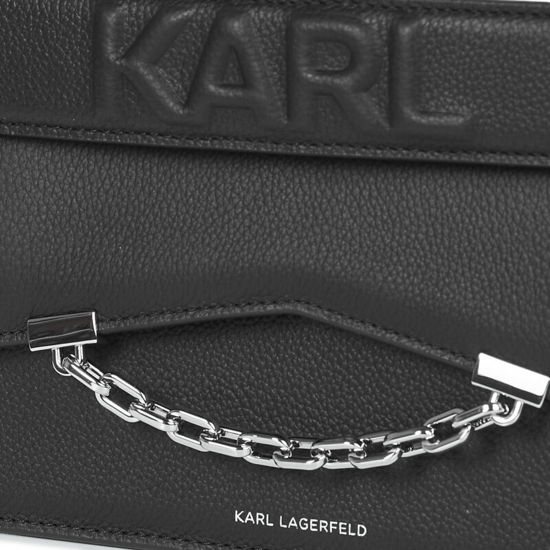 Femme Karl Lagerfeld Sac &agrave; main noir pour femme K/SEVEN GRAINY CB - 4