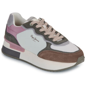 Pepe jeans  RUSPER MANIA  Beige -  Sneakers basse Donna