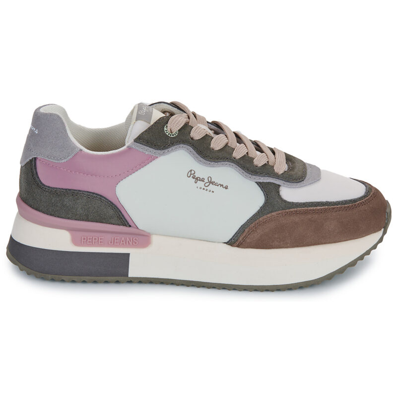 Pepe jeans RUSPER MANIA Baskets basses beige Femme - 2