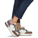 Pepe jeans RUSPER MANIA Baskets basses beige Femme - 8
