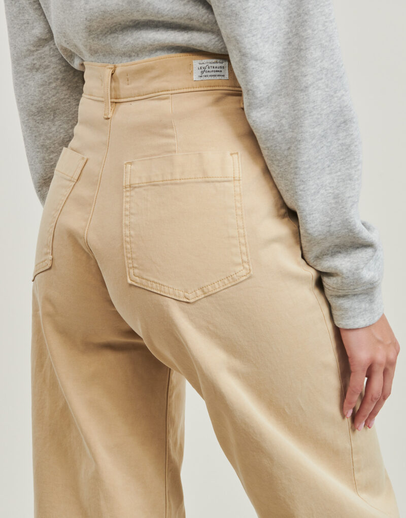 Chino-Hose Levis VINTAGE CHINO Beige Pantaloni Chino Donna - 5