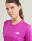 T-shirt The North Face Flex S/S Tee Graphic Rose T-shirt &agrave; manches courtes Femme - 5