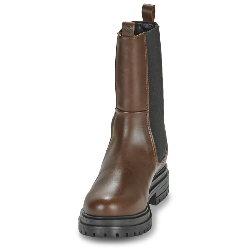 Betty London VERONIQUE Braune Damen-Ankle-Boots - Gr&ouml;&szlig;e 3