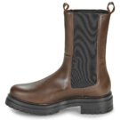 Betty London VERONIQUE Braune Damen-Ankle-Boots - Gr&ouml;&szlig;e 4