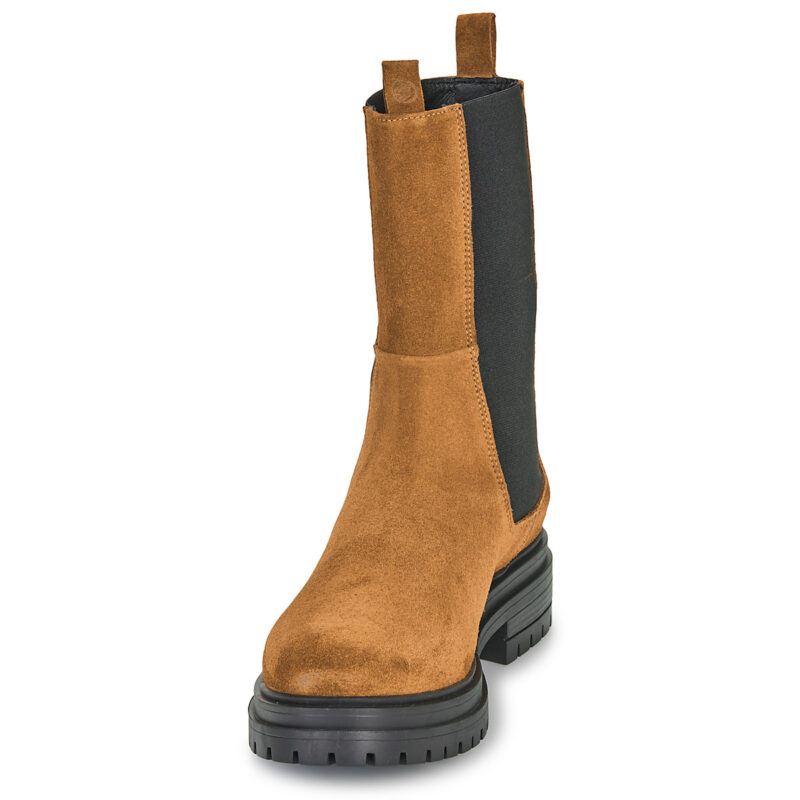 Betty London VERONIQUE Braune Damen-Ankle-Boots - Gr&ouml;&szlig;e 3