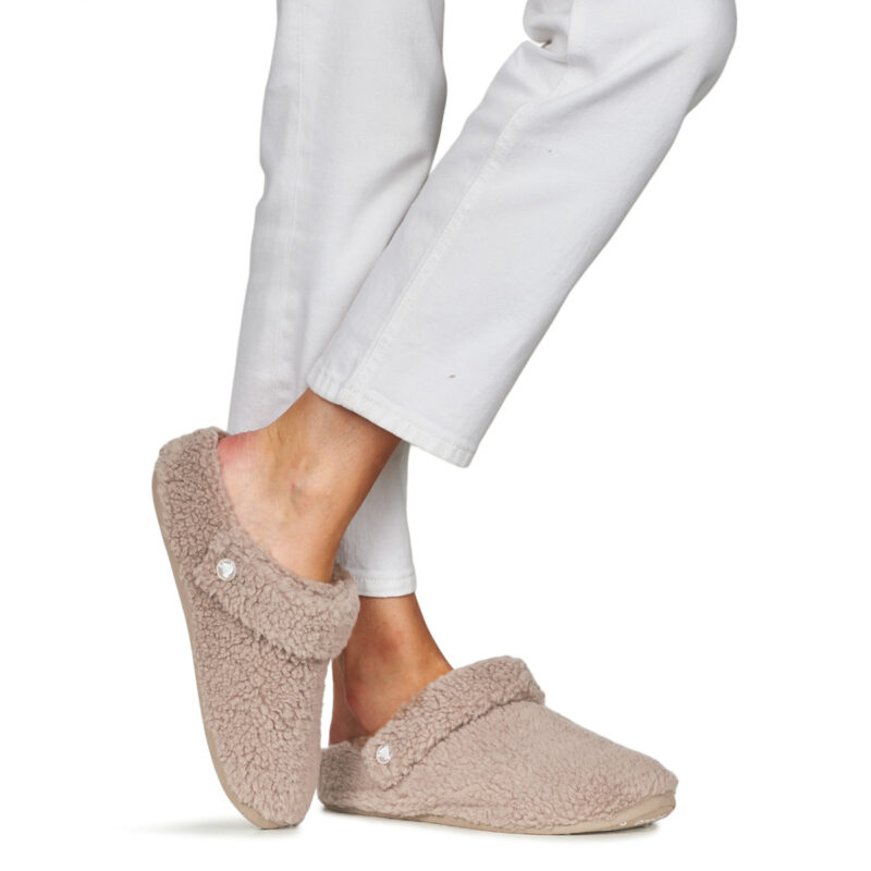 Crocs  Classic Cozzzy Slipper  Beige -  Pantofole Donna - 8