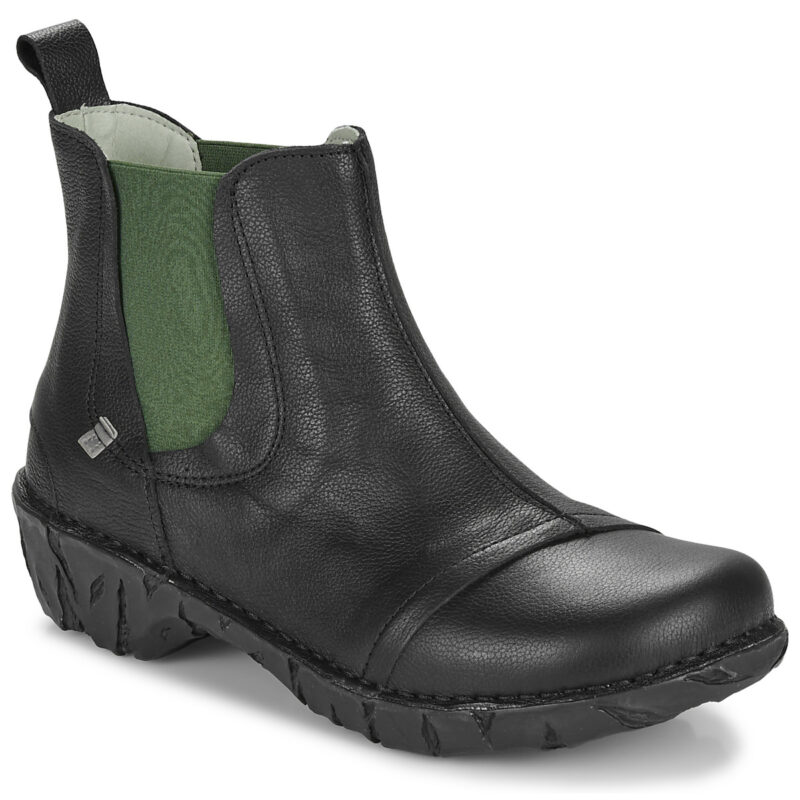 El Naturalista YGGDRASIL Schwarze Damen-Ankle-Boots - 1