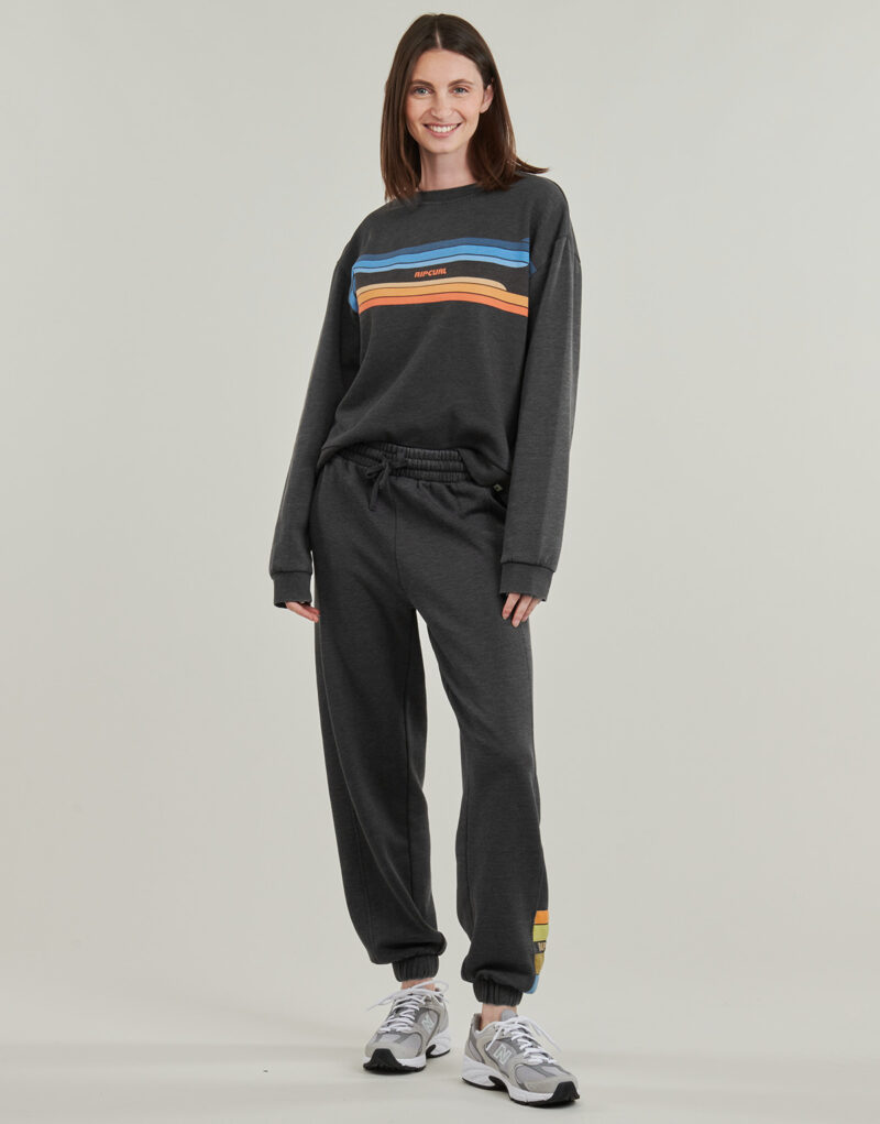Rip Curl HIGH TIDE TRACK PANTS Grey Women's Sports Trousers - 2