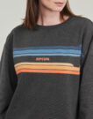 Rip Curl HIGH TIDE SURF CREW Grey Sweatshirts Women - 5