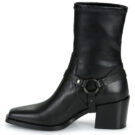 Fru.it TUBALI Schwarze Damen-Ankle-Boots - Gr&ouml;&szlig;e 4