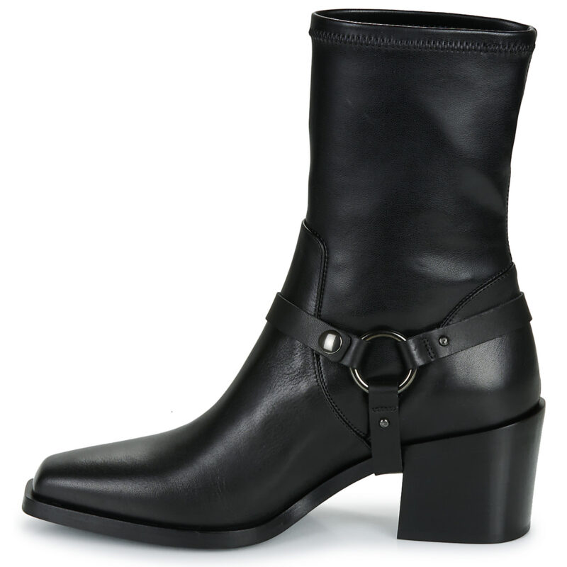 Fru.it TUBALI Schwarze Damen-Ankle-Boots - Gr&ouml;&szlig;e 4