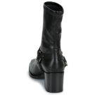Fru.it TUBALI Schwarze Damen-Ankle-Boots - Gr&ouml;&szlig;e 5