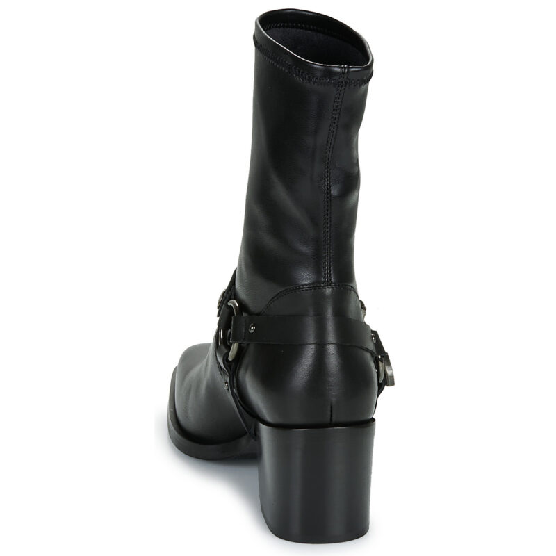Fru.it TUBALI Schwarze Damen-Ankle-Boots - Gr&ouml;&szlig;e 5