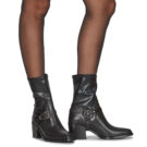 Fru.it TUBALI Schwarze Damen-Ankle-Boots - Gr&ouml;&szlig;e 8