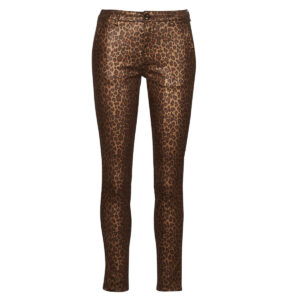 Pantalone Chino  Le Temps des Cerises  FLEXO  Marrone -  Pantaloni Chino Donna