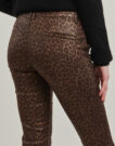 Chino trousers Le Temps des Cerises FLEXO Marrone Pantaloni Chino Donna - 5