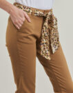 Chino-Hose Le Temps des Cerises DYLI Beige Pantaloni Chino Donna - 5