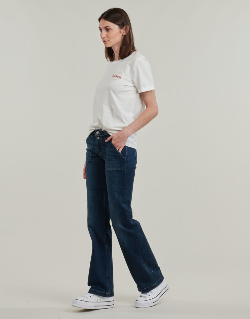 Schlagjeans Le Temps des Cerises FLARE Blue Flare Jeans Damen - 2