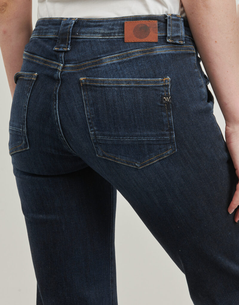 Schlagjeans Le Temps des Cerises FLARE Blue Flare Jeans Damen - 4