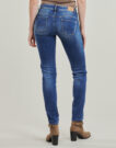 Jean slim Le Temps des Cerises Jean slim bleu PULP ROSS pour femme - 4