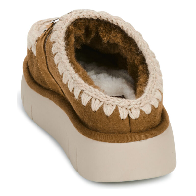 Mou BOUNCE CLOG METAL LOGO Marrone Ciabatta Donna - 5