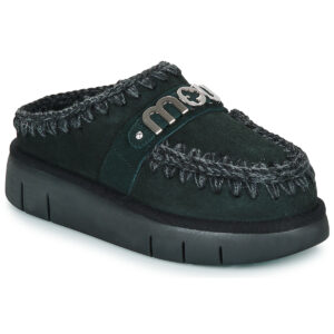 Mou  BOUNCE CLOG METAL LOGO  Nero -  Ciabatta Donna