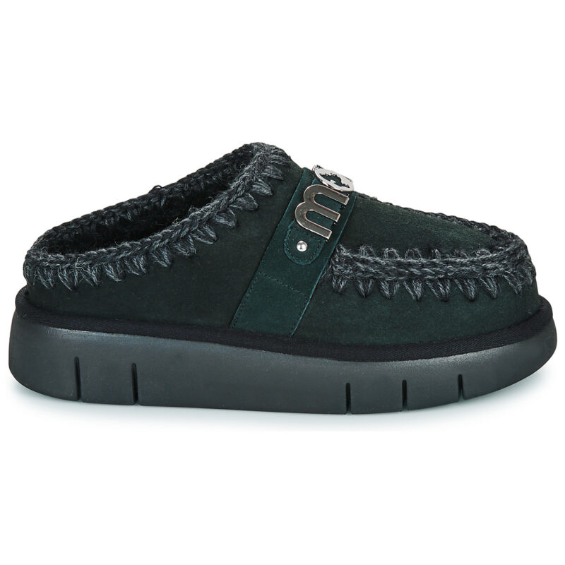 Mou Pantoufles BOUNCE CLOG METAL LOGO noires pour femmes - 2