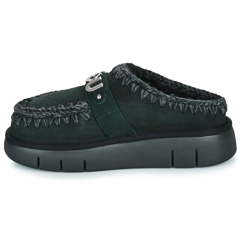 Mou Pantoufles BOUNCE CLOG METAL LOGO noires pour femmes - 4