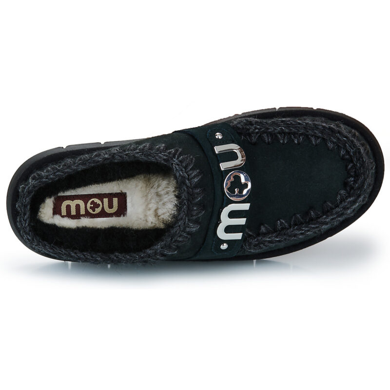 Mou Pantoufles BOUNCE CLOG METAL LOGO noires pour femmes - 6