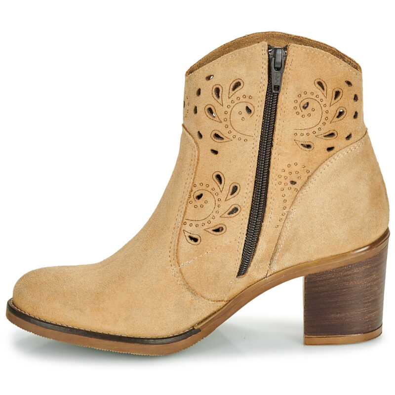 YOKONO  ORNE-004-SERRAJE-BEIG  Beige -  Stivaletti Donna - 4