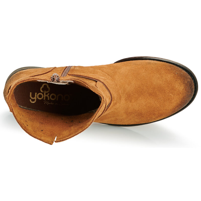YOKONO  MONS-001LP-SERRAJE-CUERO  Marrone -  Stivaletti Donna - 6
