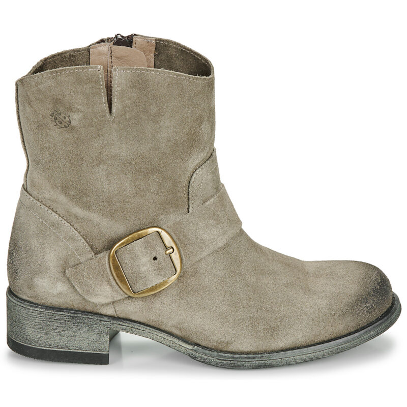 YOKONO  MONS-001LP-SERRAJE-GRIS  Grigio -  Stivaletti Donna - 2