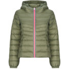 Piumino Only ONLTAHOE CONTRAST HOOD JACKET Kaki Piumini Donna - 1