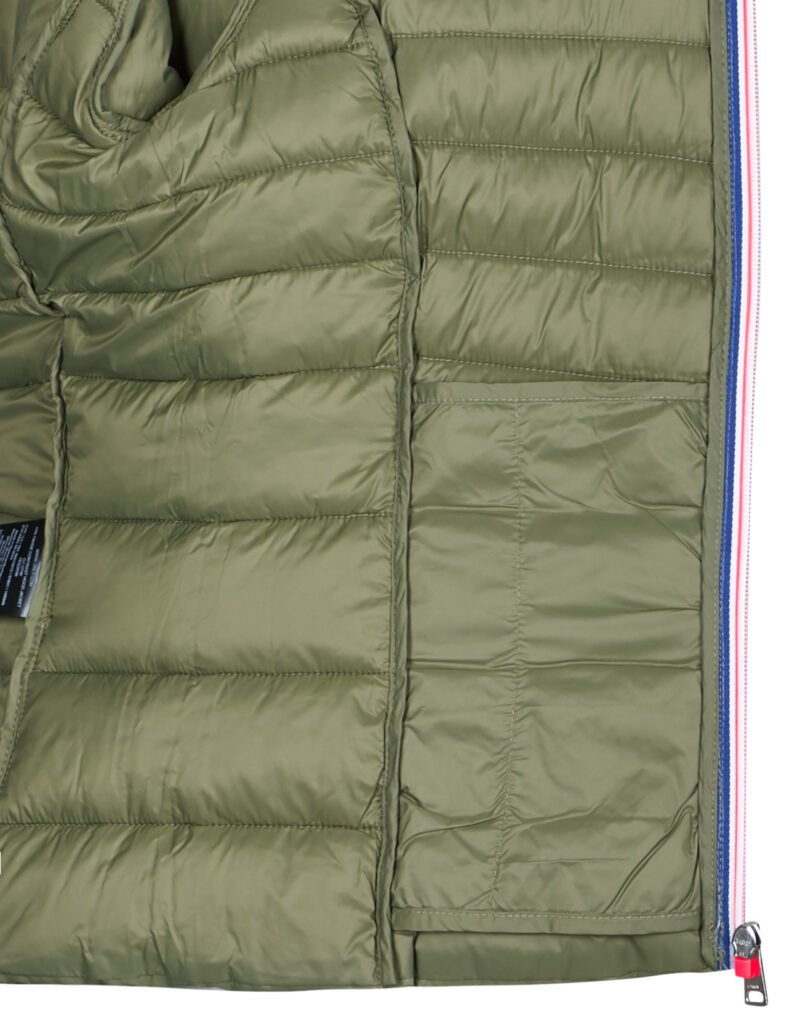 Piumino Only ONLTAHOE CONTRAST HOOD JACKET Kaki Piumini Donna - 6