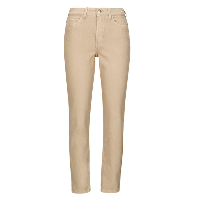 Jeans Mom  Only  ONLEMILY  Beige -  Jeans Mom Donna - 1