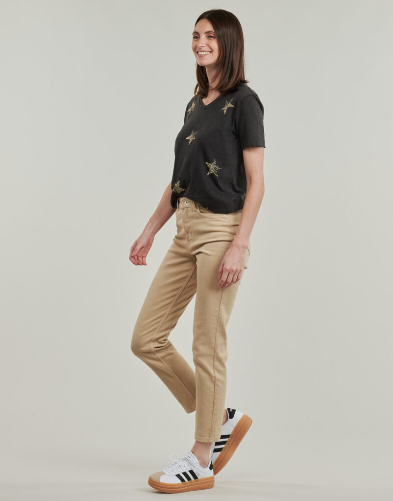 Jeans Mom  Only  ONLEMILY  Beige -  Jeans Mom Donna - 3