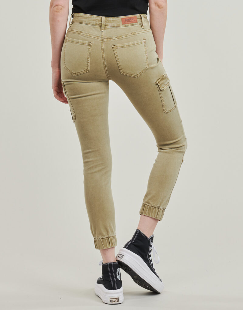 Pantalone Cargo  Only  ONLMISSOURI  Beige -   Pantalone Cargo Donna - 4
