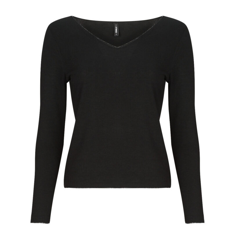 Pull  Only Pulls noirs pour femmes ONLHANNA - 1