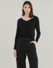 Pull  Only Pulls noirs pour femmes ONLHANNA - 2