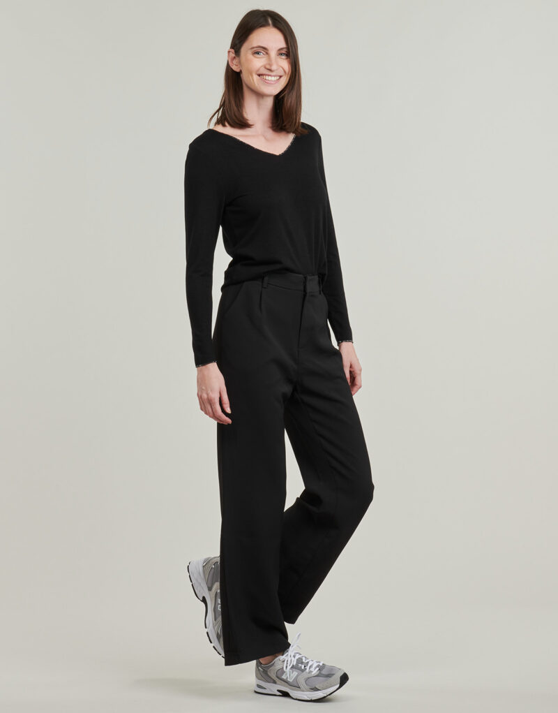 Pull  Only Pulls noirs pour femmes ONLHANNA - 3