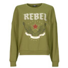 Felpe Only ONLLAYLA Verde Felpe Donna - 1