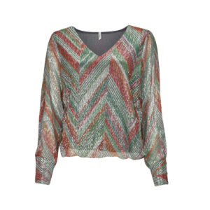 Camicetta  Only  ONLBIANCA  Multicolore -  Camicette Donna