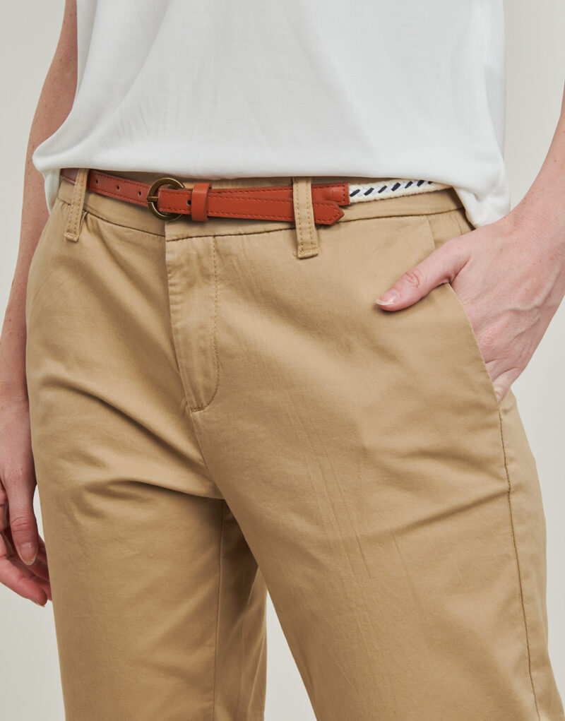 Pantalone Chino Only ONLBIANA Beige Pantaloni Chino Donna - 5