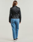 Giacca in pelle Only ONLMANILLA Nero Giacche in pelle Donna - 4