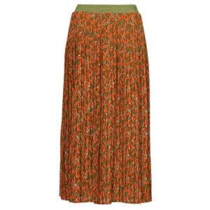 Gonne lunghe  Only  ONLMILEY  Arancio -  Gonne lunghe Abbigliamento Donna
