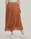 Gonne lunghe Only ONLMILEY Arancio Gonne lunghe Donna - 4